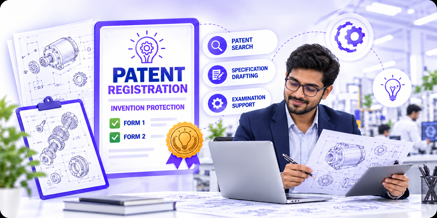 Patent registration support